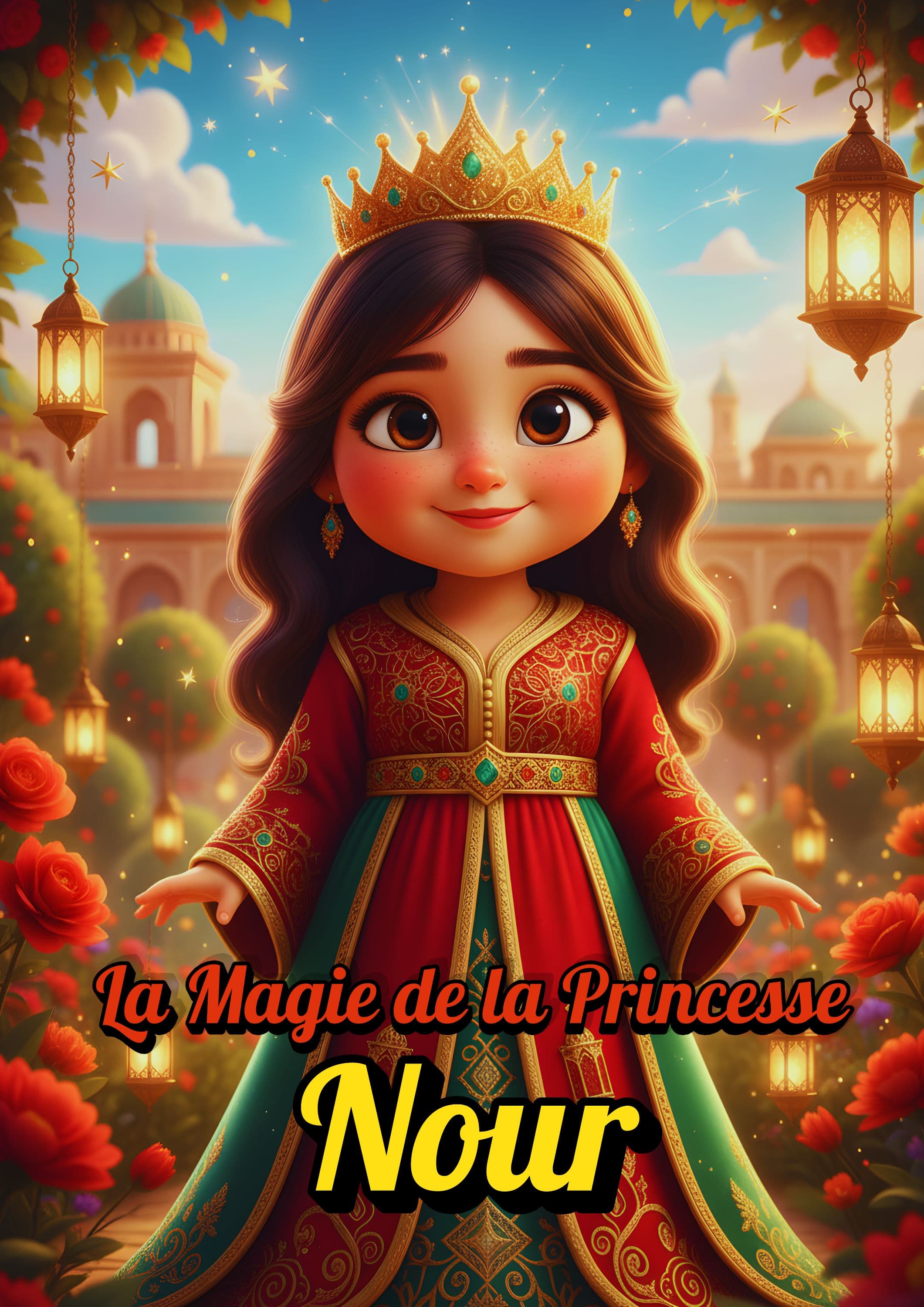 قصة أميرة شخصية للأطفال 4-6 سنوات باللغة Français — HikayaKids المغرب